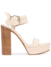 CHLOÉ PLATFORM HEEL SANDALS