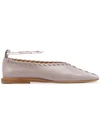 JIL SANDER LOOP BALLERINA SHOES