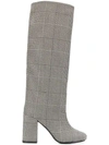 MM6 MAISON MARGIELA HOUNDSTOOTH CHECK BOOTS