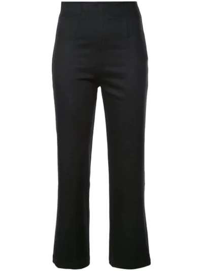 Reformation Marlon Flare Trousers - 黑色 In Black
