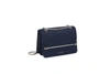 STRATHBERRY East/West Mini - Navy (Silver Hardware)