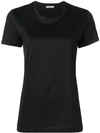 Moncler Short-sleeved Crewneck T-shirt In Black