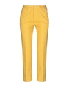Pt01 Casual Pants In Ocher