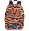 KENZO EMBROIDERED BACKPACK - ORANGE,F955SF300F37