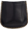Isabel Marant Oskan New Leather Hobo In Black