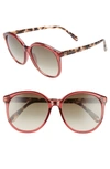 GIVENCHY 56MM ROUND SUNGLASSES,GV7107S