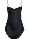 Cinq À Sept Marta Slip Top In Black