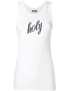 ANN DEMEULEMEESTER HOLY EMBROIDERED TANK TOP