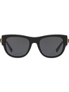 VERSACE SQUARE FRAME SUNGLASSES