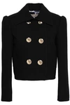 EMILIO PUCCI DOUBLE-BREASTED CROPPED CREPE JACKET,3074457345620021689