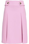 EMILIO PUCCI PLEATED CREPE SKIRT,3074457345620021629