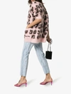 MIU MIU MIU MIU LEOPARD PRINT MOHAIR-WOOL BLEND CARDIGAN,MMF0741TBB13245722