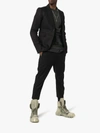 RICK OWENS RICK OWENS RIP STOP TAILORED SUIT JACKET,RU19S2737CR13173549