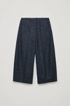 COS WOOL CULOTTES WITH ZIP DETAIL,0760821001