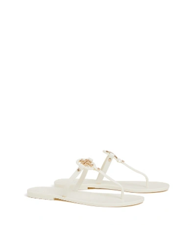 Tory Burch Mini Miller Jelly Sandal In Ivory