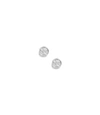 Tory Burch Miller Stud Earring In Tory Silver