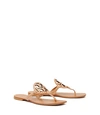 TORY BURCH MILLER SQUARE-TOE SANDALS, LEATHER,54600_267
