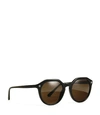 Tory Burch Logo-temple Sunglasses In Black