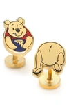 Cufflinks, Inc Cufflinks Inc. Winnie The Pooh Cuff Links In Gold