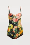 DOLCE & GABBANA Bustier swimsuit,O9A13J FSGPO HNT41