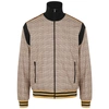 STELLA MCCARTNEY CHECKED WOOL-BLEND BOMBER JACKET