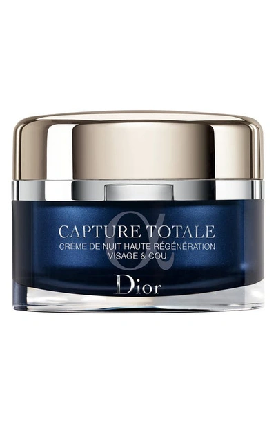 DIOR CAPTURE TOTALE INTENSIVE RESTORATIVE NIGHT CRÈME FOR FACE & NECK,F061850000