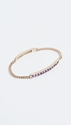 JANE TAYLOR 14K SQUARES ID BRACELET