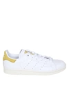 ADIDAS ORIGINALS SNEAKERS STAN SMITH IN WHITE LEATHER,10810348