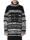 GIVENCHY GIVENCHY OVERSIZED PATTEN SWEATER