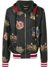 DOLCE & GABBANA CROWNS JACKET