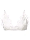 KHAITE LACE TRIM SOFT BRA