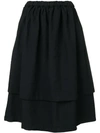 COMME DES GARÇONS COMME DES GARÇONS LAYERED MIDI SKIRT