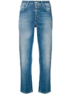 CLOSED STONEWASHED CROPPED JEANS