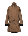 DSQUARED2 DSQUARED2 MAN OVERCOAT & TRENCH COAT MILITARY GREEN SIZE 42 POLYESTER, VISCOSE, ELASTANE,41840191JX 1