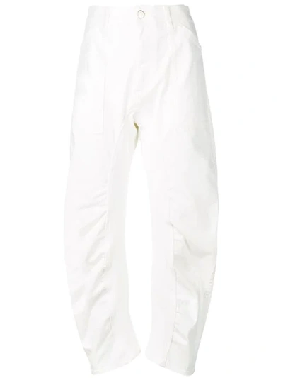 Stella Mccartney Xenia Jeans - 大地色 In 9110 Organic White