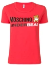 MOSCHINO MOSCHINO TEDDY BEAR T-SHIRT - RED