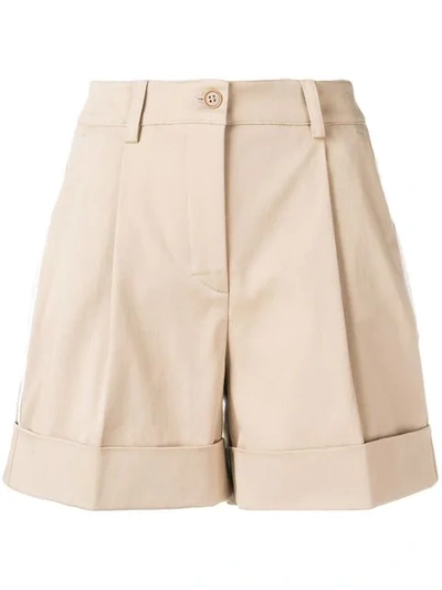 P.a.r.o.s.h Cargo Shorts In Neutrals