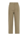 SEE BY CHLOÉ SEE BY CHLOÉ WOMAN PANTS MILITARY GREEN SIZE 6 COTTON,13304420JB 5