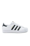 Adidas Originals Superstar 82 Sftm In White & Black & White