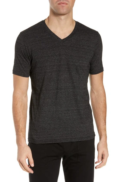 Goodlife Classic Triblend V-neck T-shirt In Black