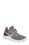 Nike Women's Free Tr 8 Low-top Sneakers In Gunsmoke/ Metallic Silver