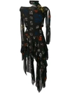 CHRISTOPHER KANE MULTI JEWEL MINI DRESS