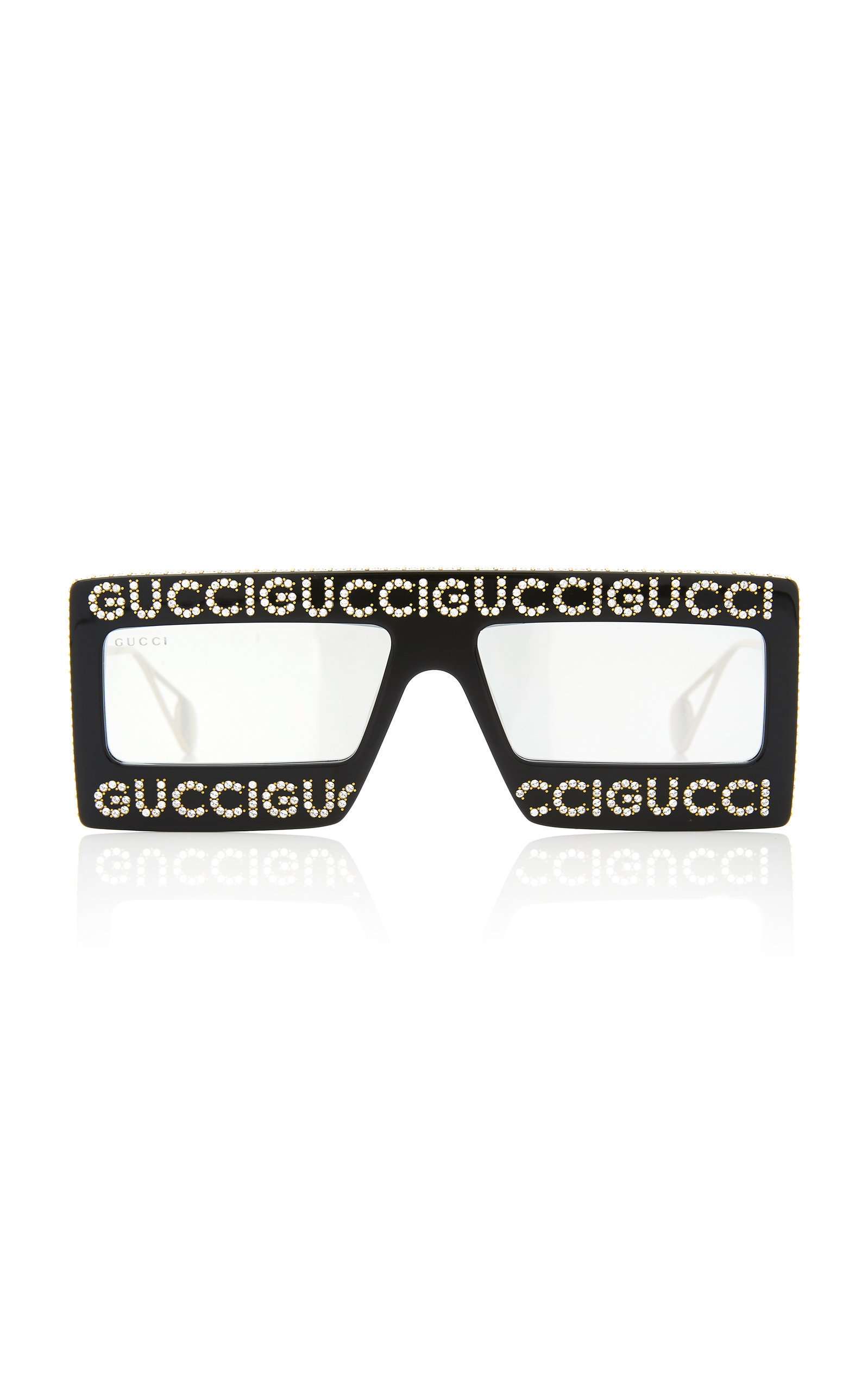 gucci logo glasses