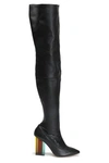 ZIMMERMANN STRETCH LEATHER THIGH BOOTS,3074457345620114859