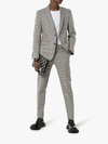 ALEXANDER MCQUEEN ALEXANDER MCQUEEN HOUNDSTOOTH COTTON BLEND BLAZER,538221QMS1313474950