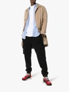 Adidas Originals Adidas Red And Black X Pharrell Williams Solar Hu Glide St Sneakers In Red