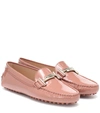 TOD'S GOMMINO PATENT LEATHER LOAFERS,P00371941