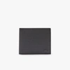 Lacoste Men's Chantaco Zipped Piqué Leather Billfold - One Size In Black