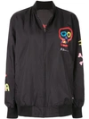 Puma X Bradley Theodore Reversible Bomber Jacket In Black