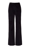 VICTORIA BECKHAM COTTON-CORDUROY FLARED PANTS,725180